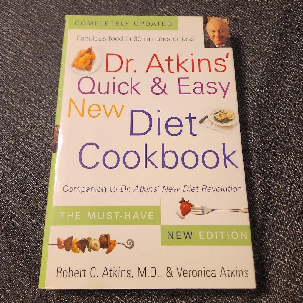 🖤 Dr Atkins Quick and Easy New Diet Cookbook